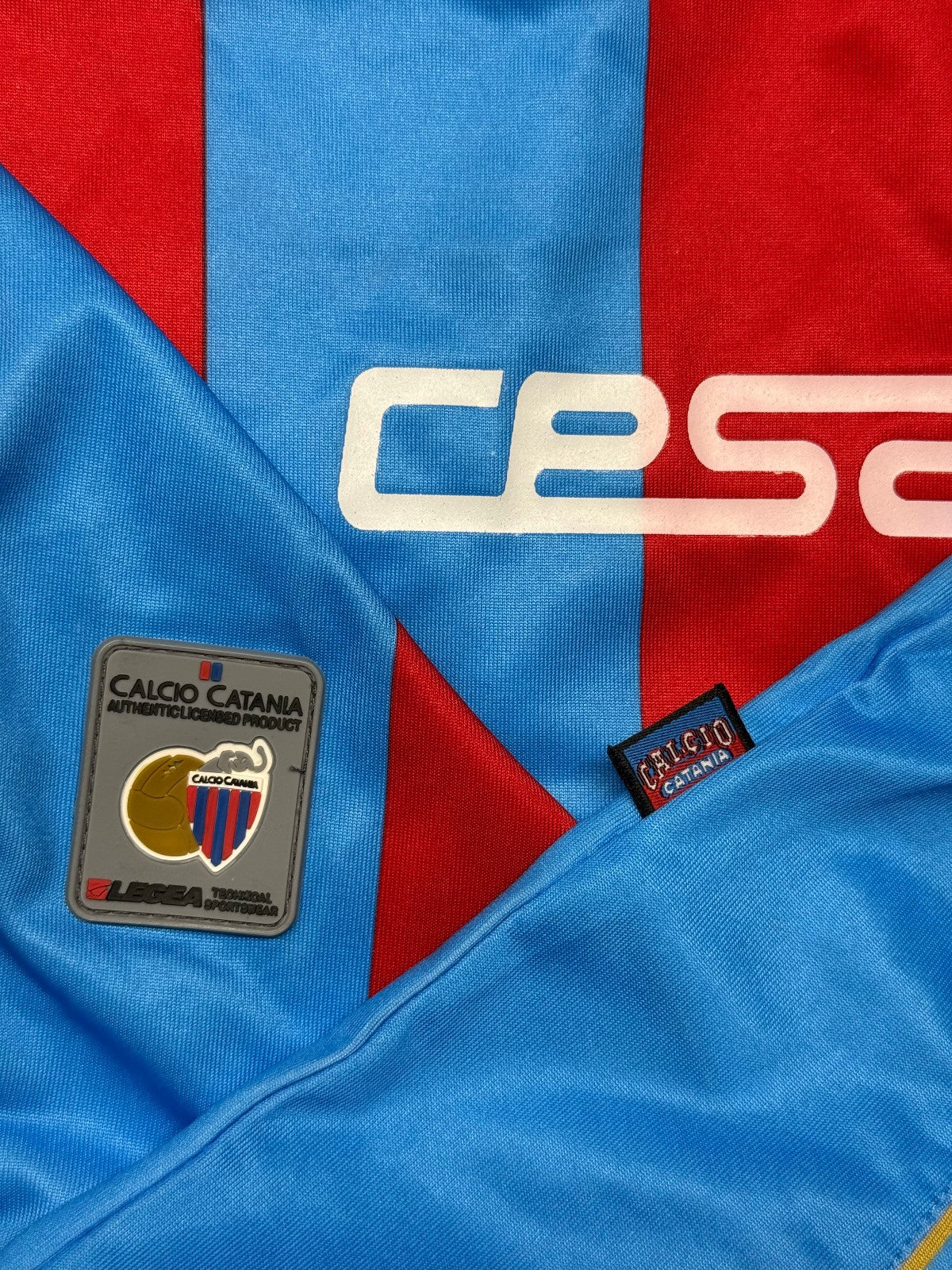 maglia calcio vintage CATANIA MASCARA Legea 2007 2008 Serie A Home S
