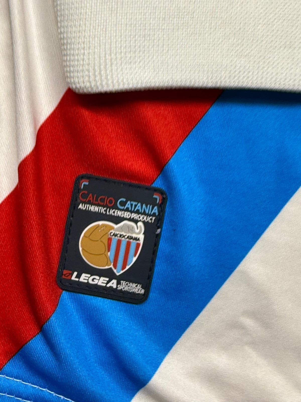 maglia calcio vintage CATANIA MASCARA Legea 2009 2010 Serie A away L