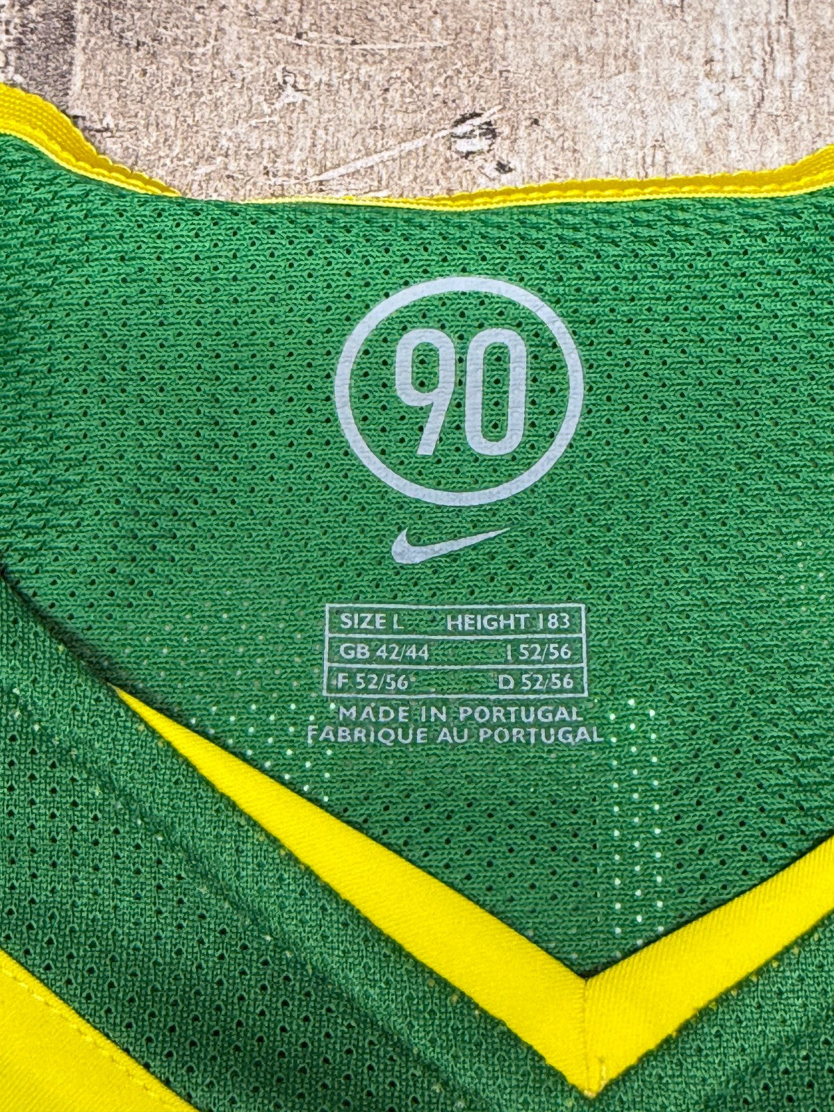 maglia calcio vintage Brasile RONALDINHO Brazil Nike 2004 World Cup Qualifiers