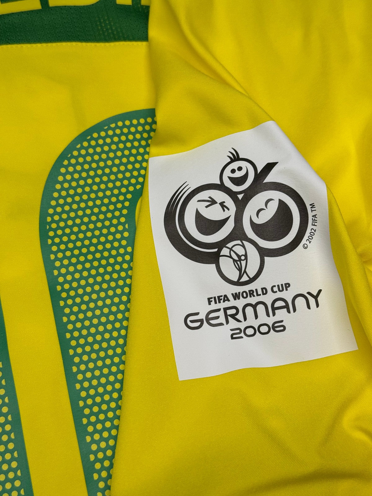 maglia calcio vintage Brasile RONALDINHO Brazil Nike 2004 World Cup Qualifiers