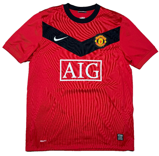 maglia calcio vintage Manchester United Rooney 2009 2010 home Nike AIG M