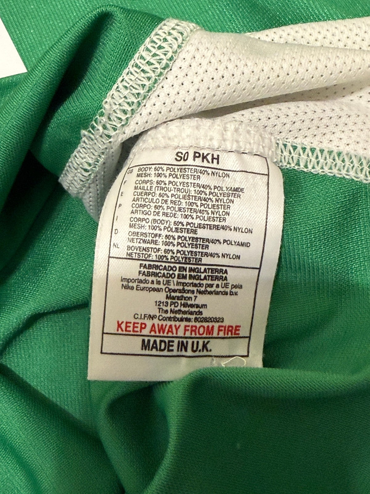 maglia calcio vintage Nigeria Abuja OKOCHA Nike 2000 world cup African CUP