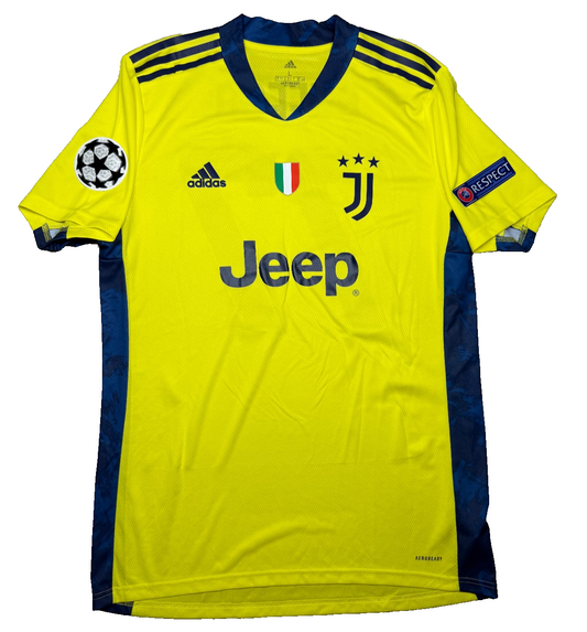 maglia match worn Juventus BUFFON #77 2020 2021 Jeep adidas champions league