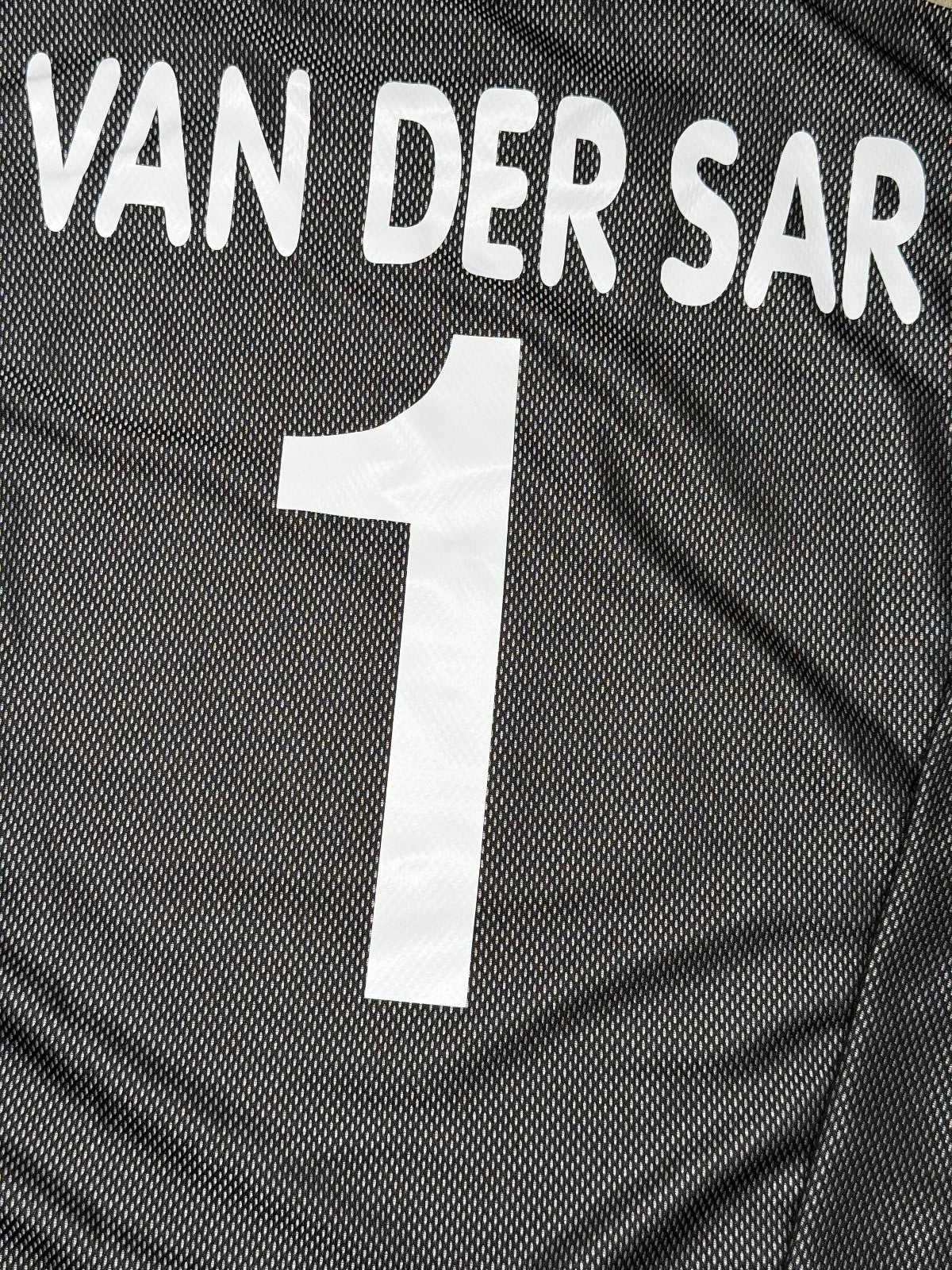 maglia calcio Juventus vintage Lotto shirt 2000 2001 VAN DER SAR TELE+ M