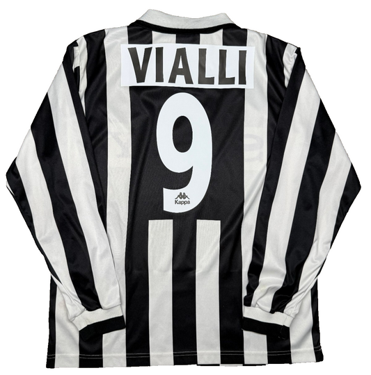 maglia calcio Vialli Juventus Kappa vintage 1995 1996 SONY M FAN VERSION