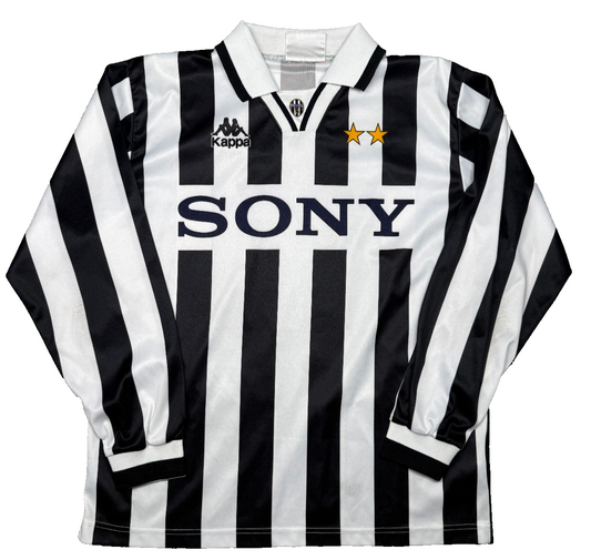 maglia calcio Vialli Juventus Kappa vintage 1995 1996 SONY M FAN VERSION