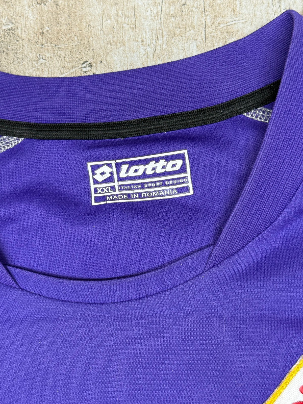maglia calcio Fiorentina TONI vintage Lotto TOYOTA 2005 2006 XXL Serie A jersey