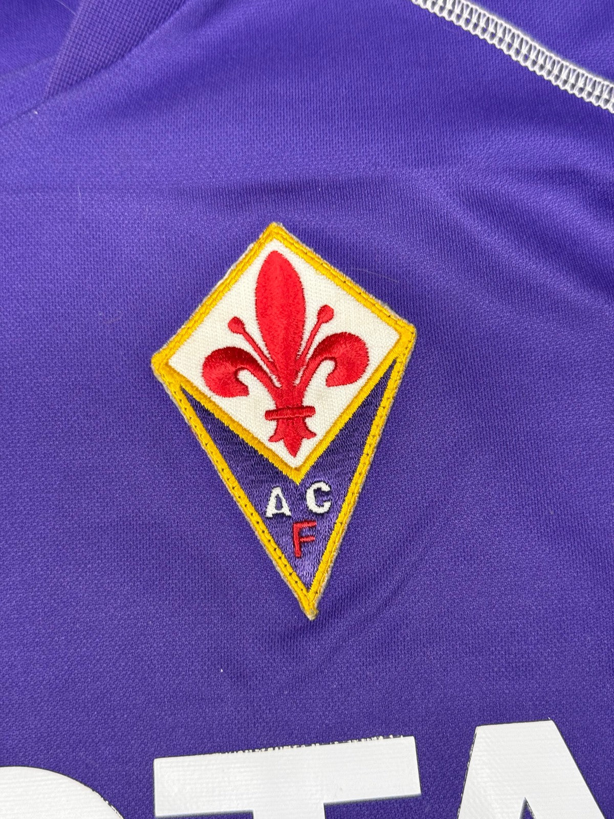 maglia calcio Fiorentina TONI vintage Lotto TOYOTA 2005 2006 XXL Serie A jersey