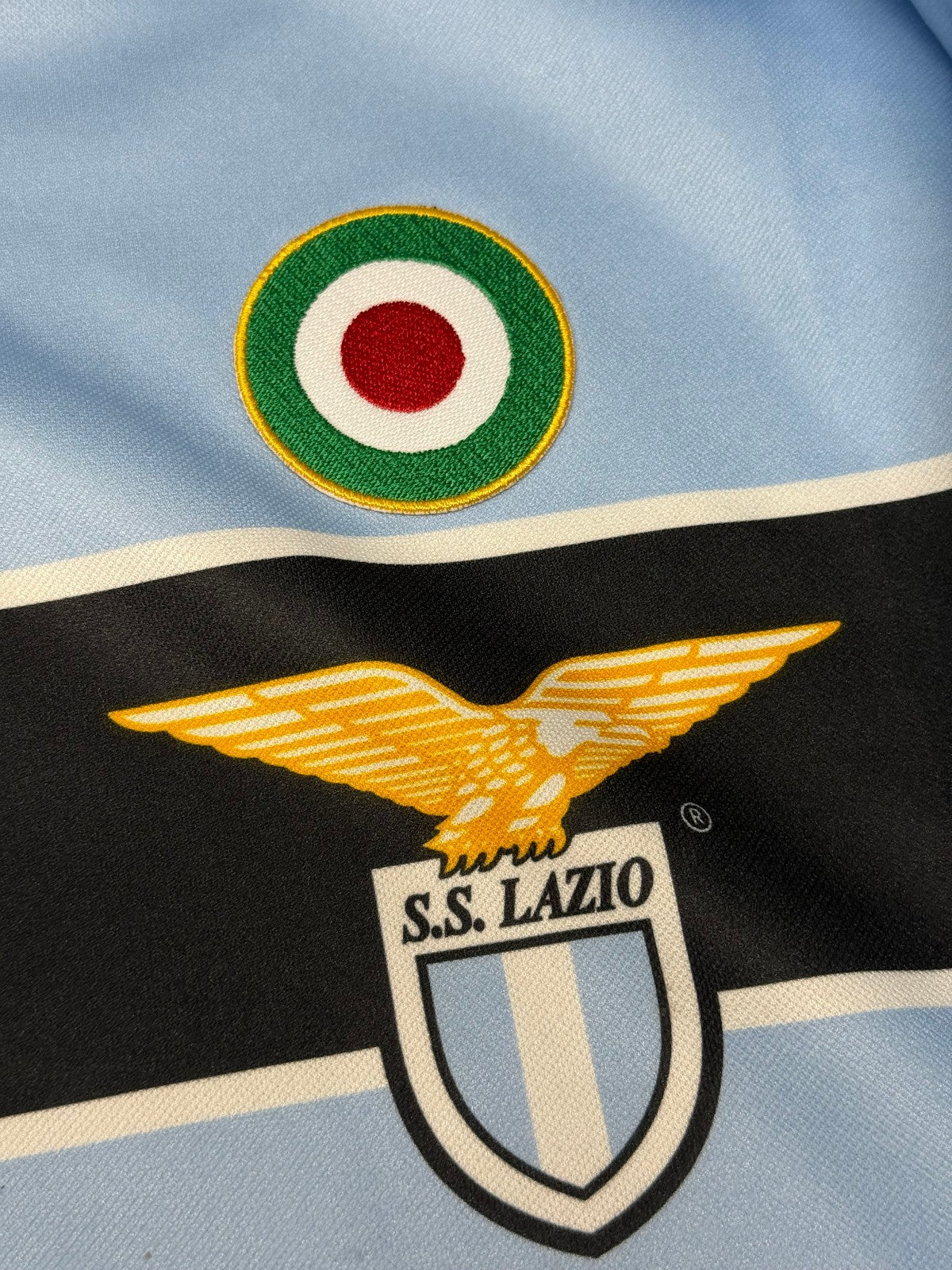 maglia calcio vintage SS Lazio Puma CIRIO 1998 1999 VIERI XXL FAN VERSION