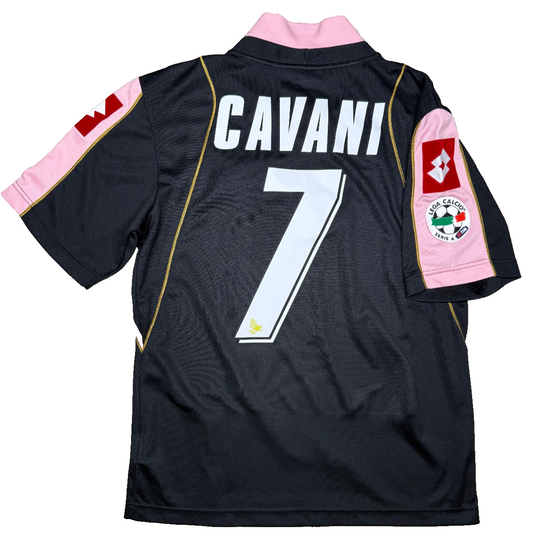 maglia calcio vintage Palermo CAVANI 2008 2009 Lotto Betshop S away