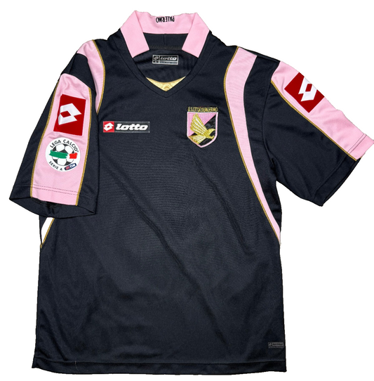 maglia calcio vintage Palermo CAVANI 2008 2009 Lotto Betshop S away