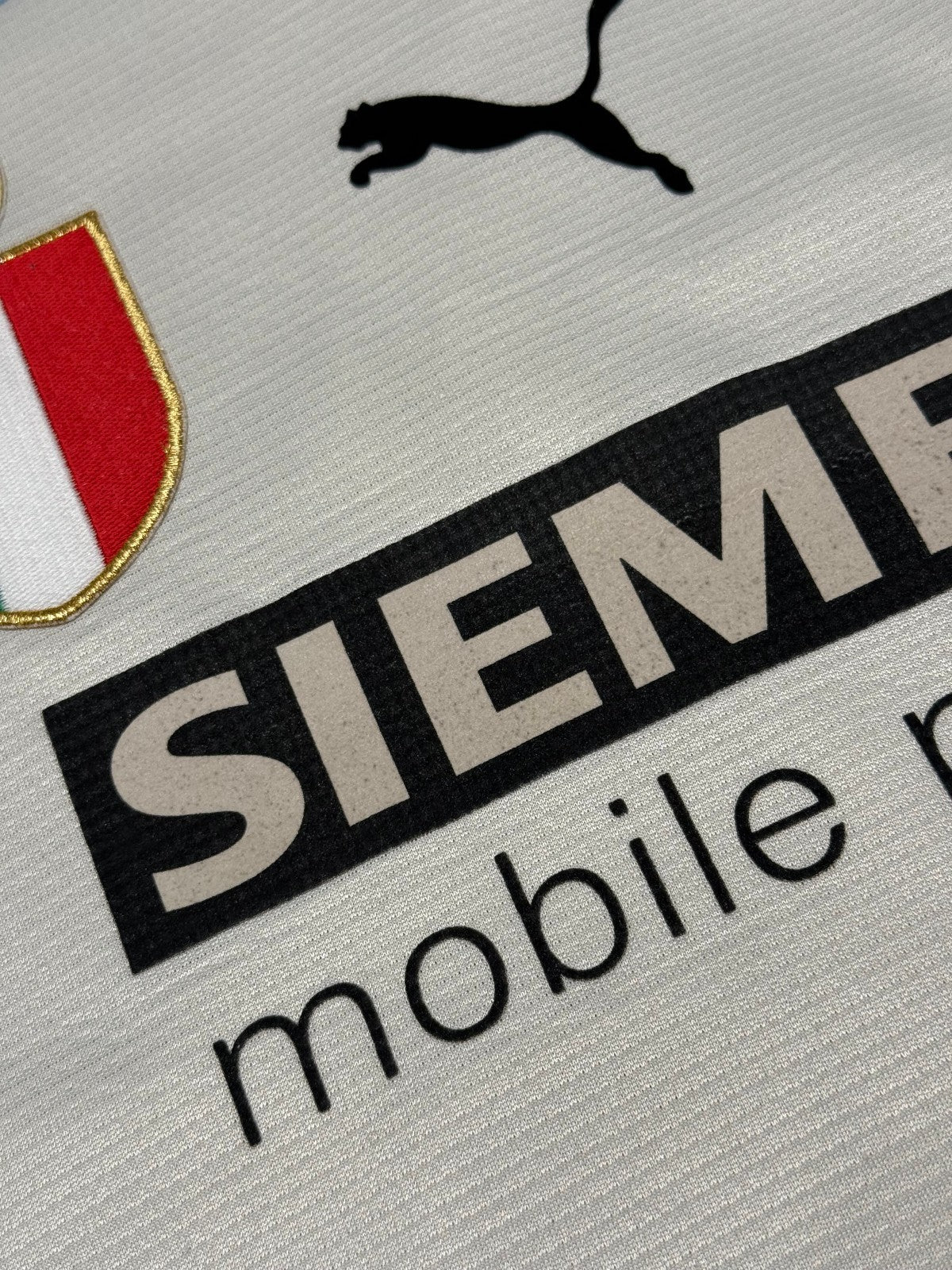 maglia calcio vintage SS Lazio 100 years Puma Siemens 2000 2001 VERON XL