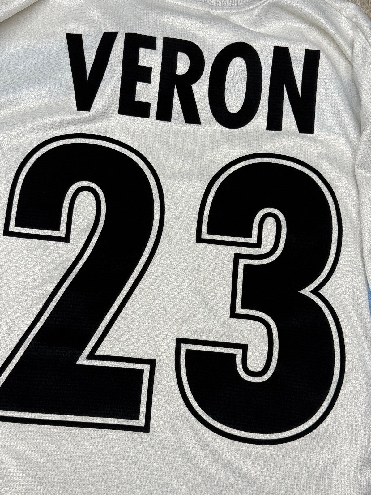 maglia calcio vintage SS Lazio 100 years Puma Siemens 2000 2001 VERON XL