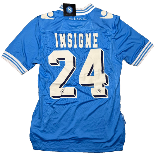 Maglia Calcio vintage Napoli 2012 2013 Insigne Lete Serie A Kappa L gara macron