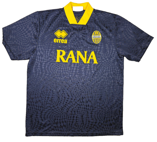 maglia calcio match worn vintage Hellas verona 1999-2000 Errea Marsili training