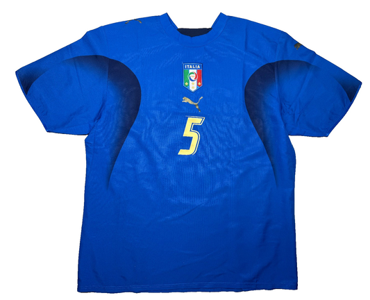 maglia italia mondiali 2007 Cannavaro 4 stars Puma XL World Cup 2007 NO THAI