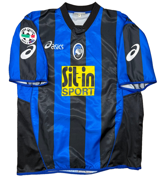 maglia calcio vintage Atalanta VENTOLA 2005 2006 Sit-in sport L Asics SERIE A
