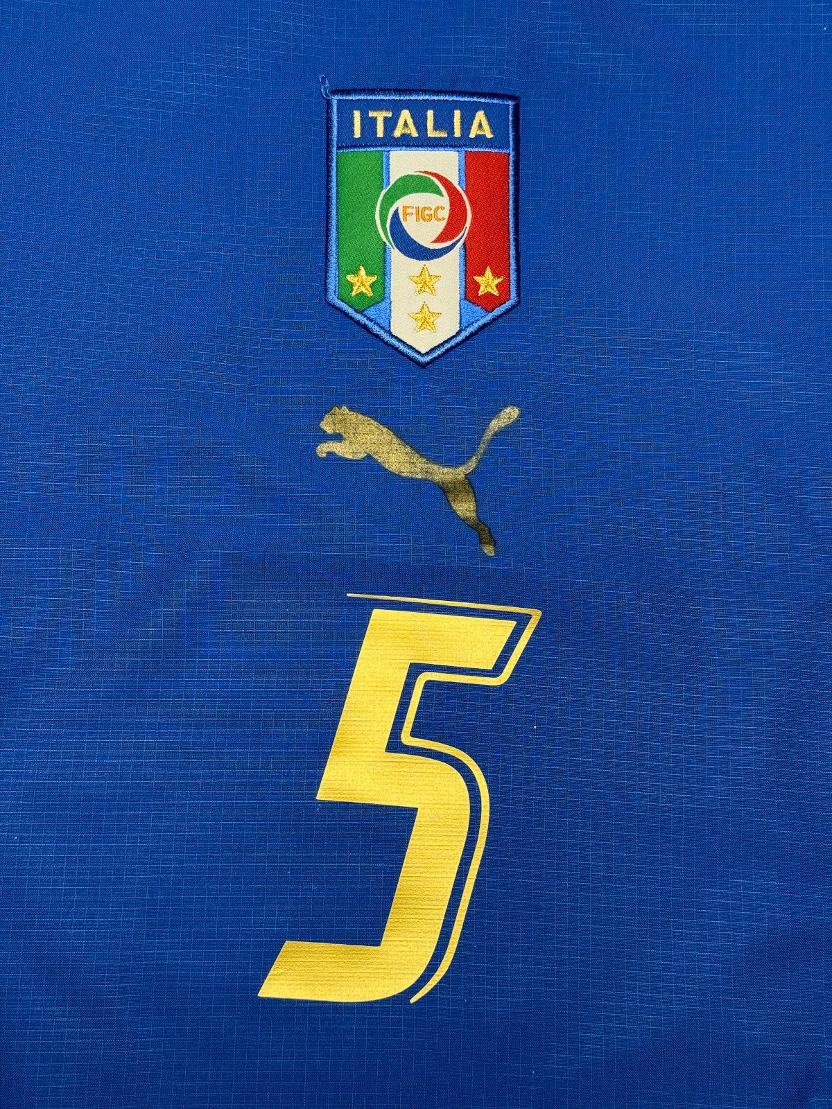 maglia italia mondiali 2007 Cannavaro 4 stars Puma XL World Cup 2007 NO THAI