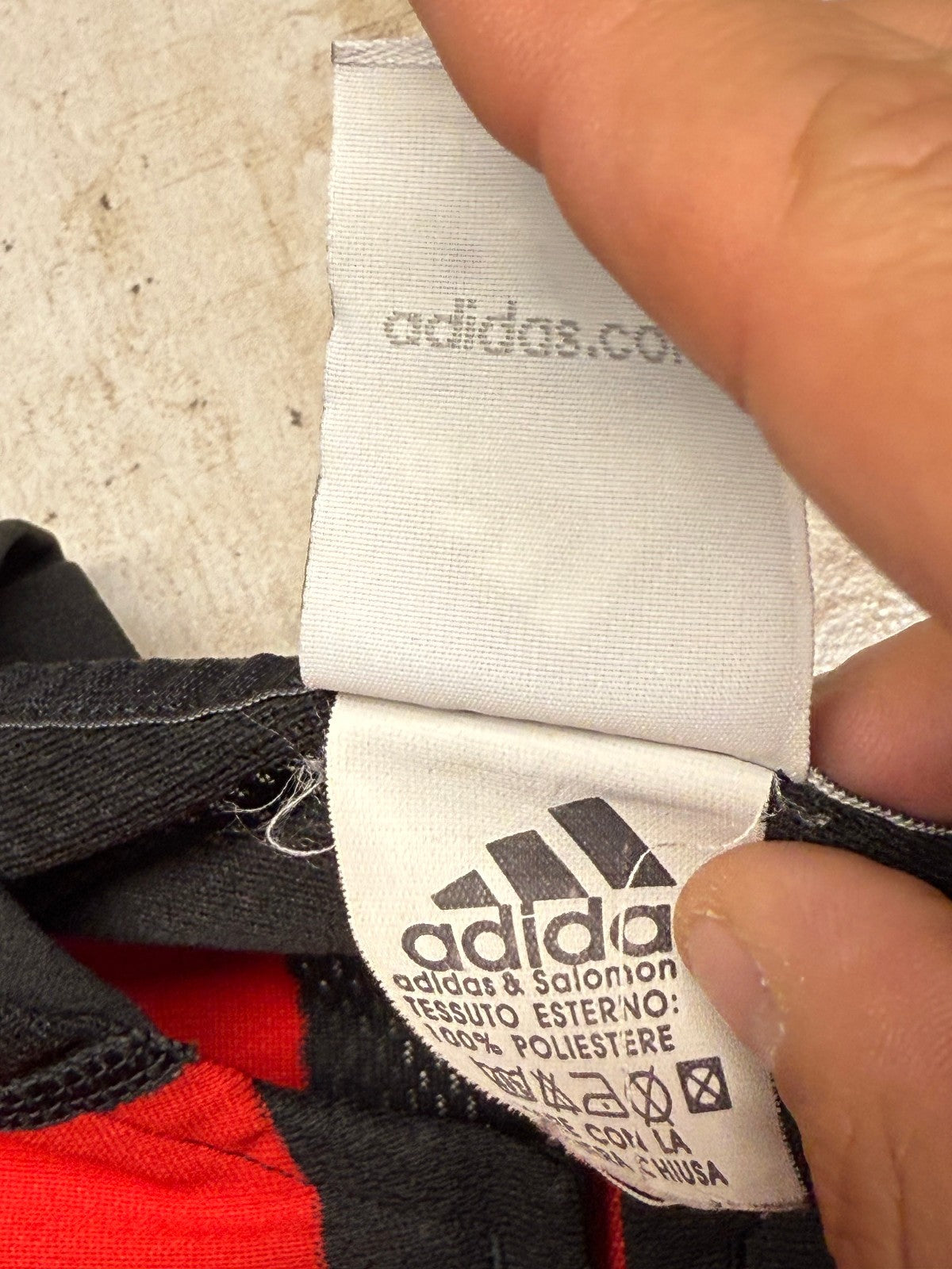 maglia calcio vintage AMBROSINI AC Milan Adidas 2003 2004 Meriva shirt M