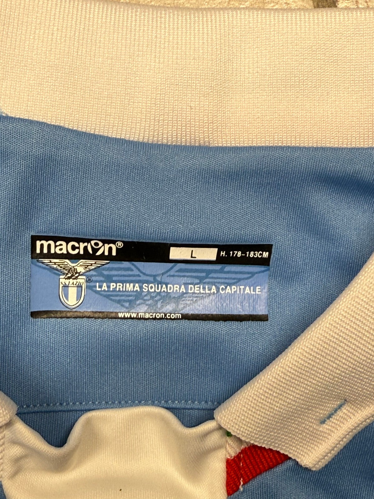 maglia calcio vintage lazio macron calcio KLOSE shirt maillot camiseta 2014 2015