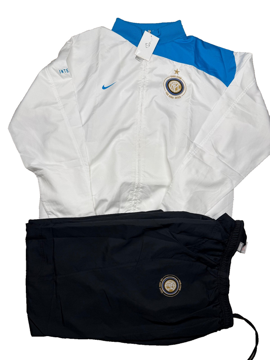 Giacca Felpa FC Inter Nike vintage 2008 2009 XXL *BNWT* Zanetti Tracktop Jacket