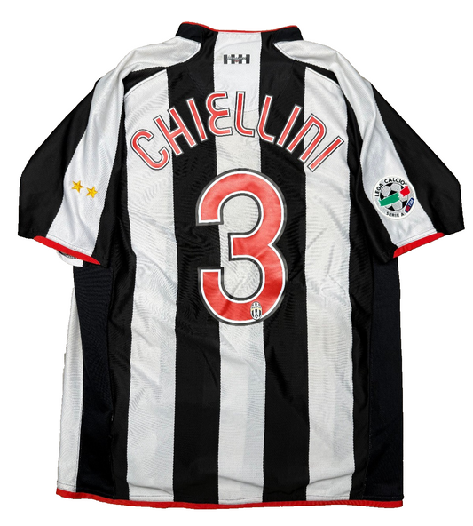 maglia calcio vintage Juventus Chiellini 2007 2008 Nike store taglia L home