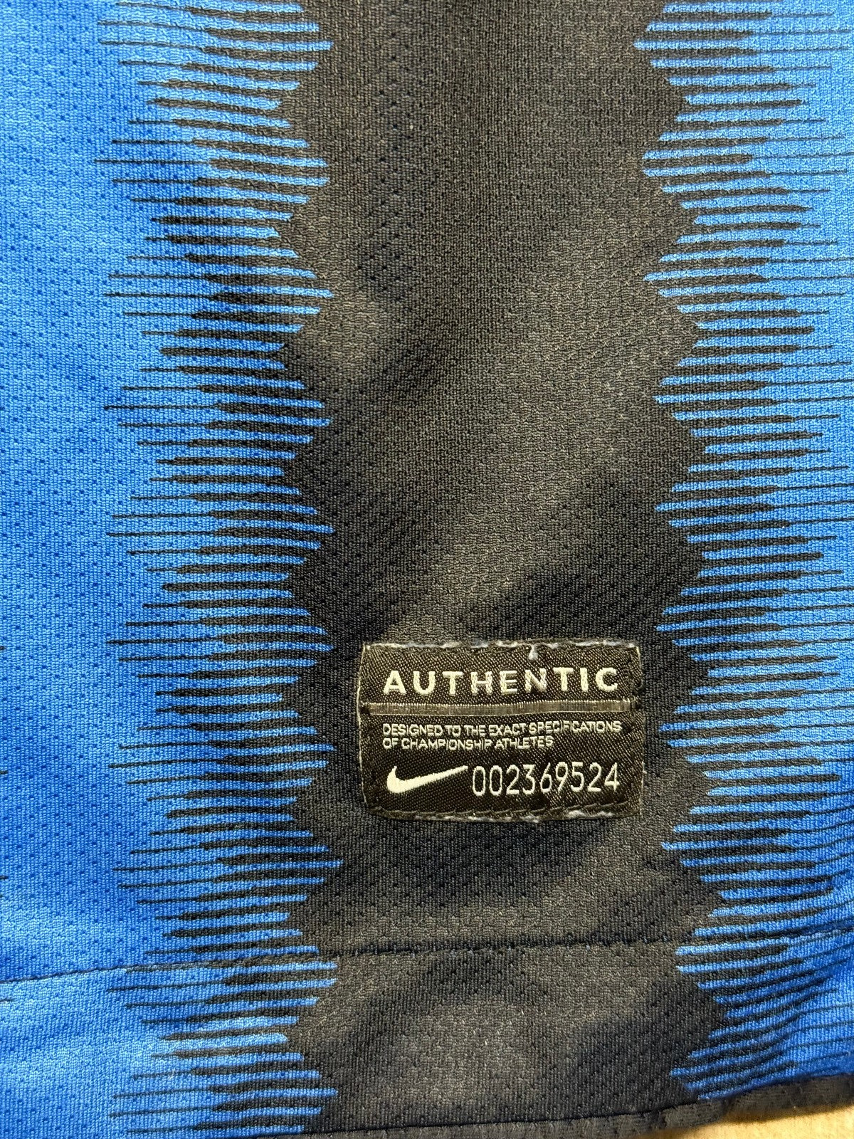 Maglia calcio vintage Inter Zanetti Pirelli Nike 2010 2011 Triplete shirt jersey