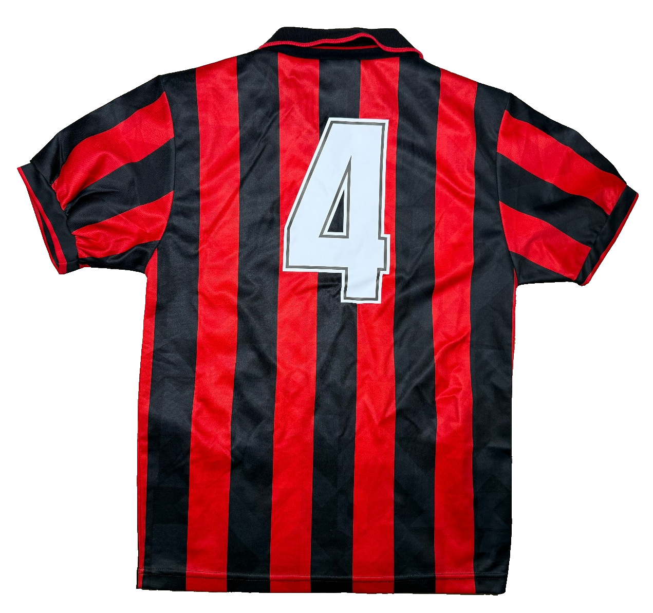 maglia calcio vintage Gullit AC Milan Adidas 1994 1995 Opel Lotto shirt S