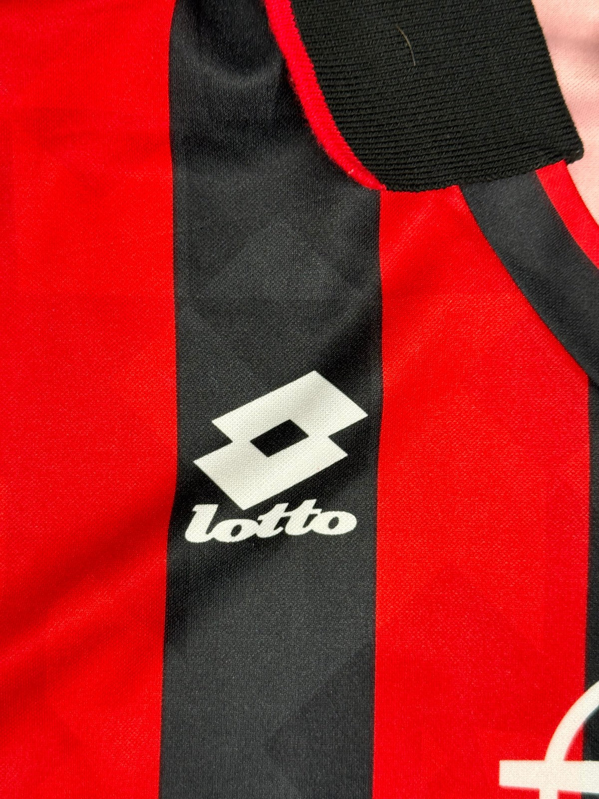 maglia calcio vintage Gullit AC Milan Adidas 1993 1994 Motta Lotto shirt M/L