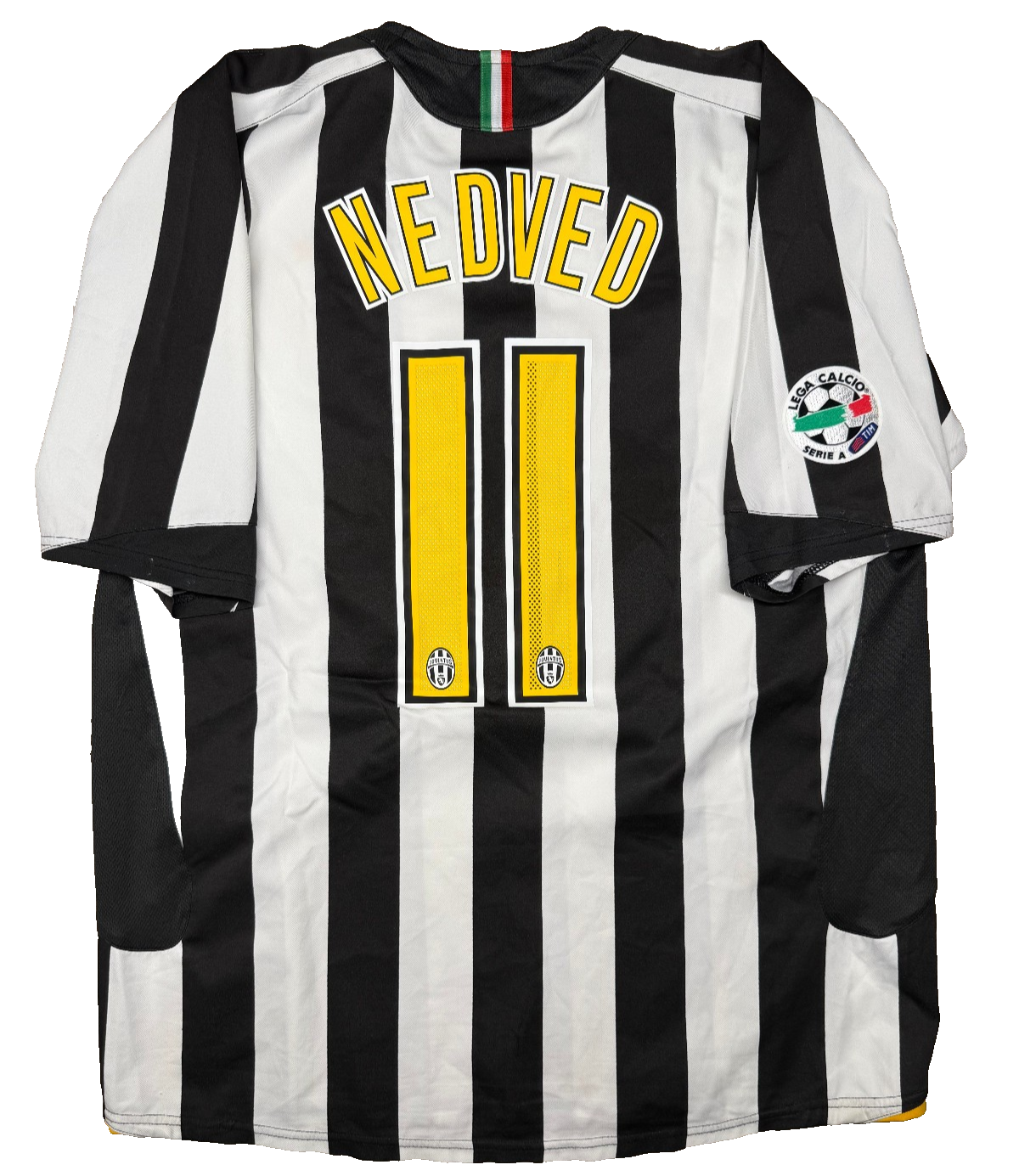 maglia calcio vintage FC Juventus NEDVED 2005 2006 Tamoil Large NIKE