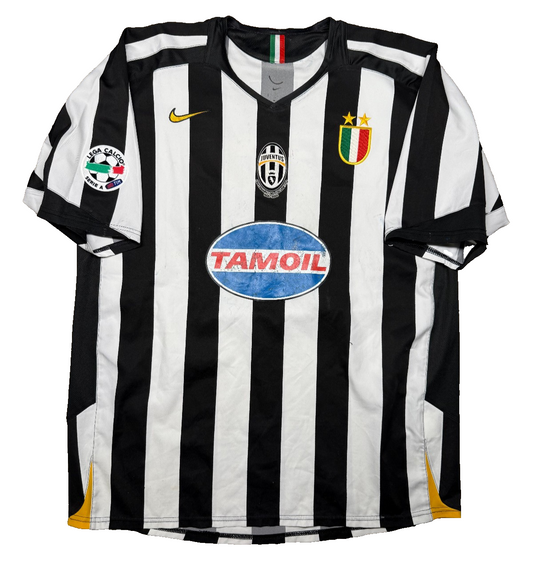 maglia calcio vintage FC Juventus NEDVED 2005 2006 Tamoil Large NIKE
