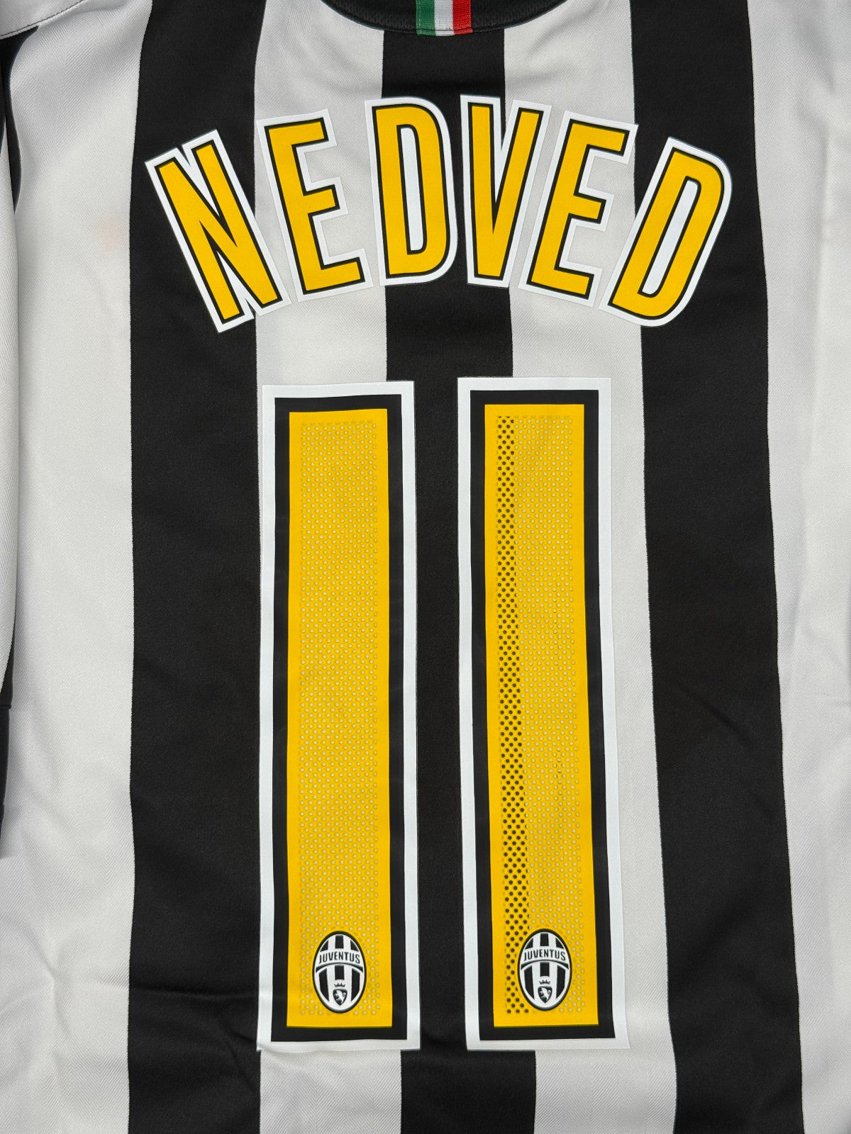 maglia calcio vintage FC Juventus NEDVED 2005 2006 Tamoil Large NIKE