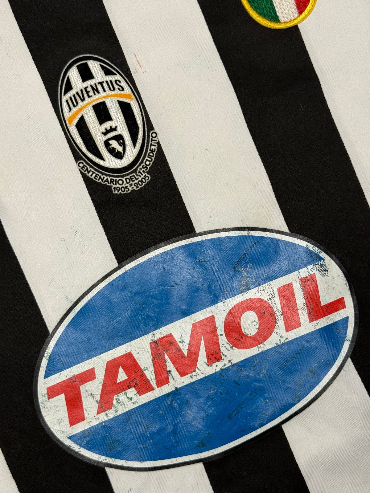 maglia calcio vintage FC Juventus NEDVED 2005 2006 Tamoil Large NIKE