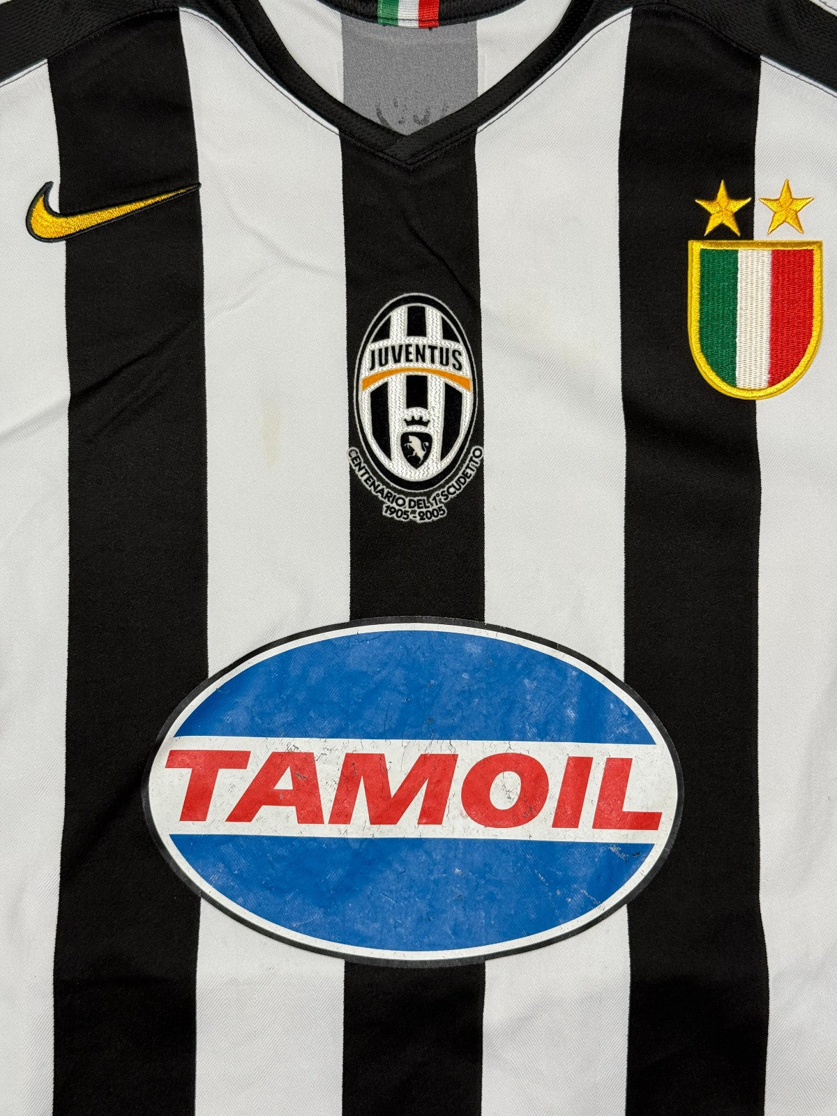 maglia calcio vintage FC Juventus DEL PIERO 2005 2006 Tamoil S NIKE