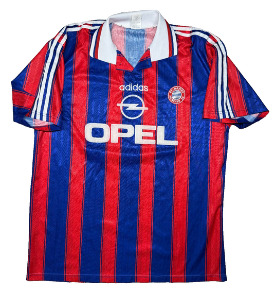 maglia Bayern Monaco Kuffour #13 FC Bayern Munich Home Shirt 1995 1996 opel XL