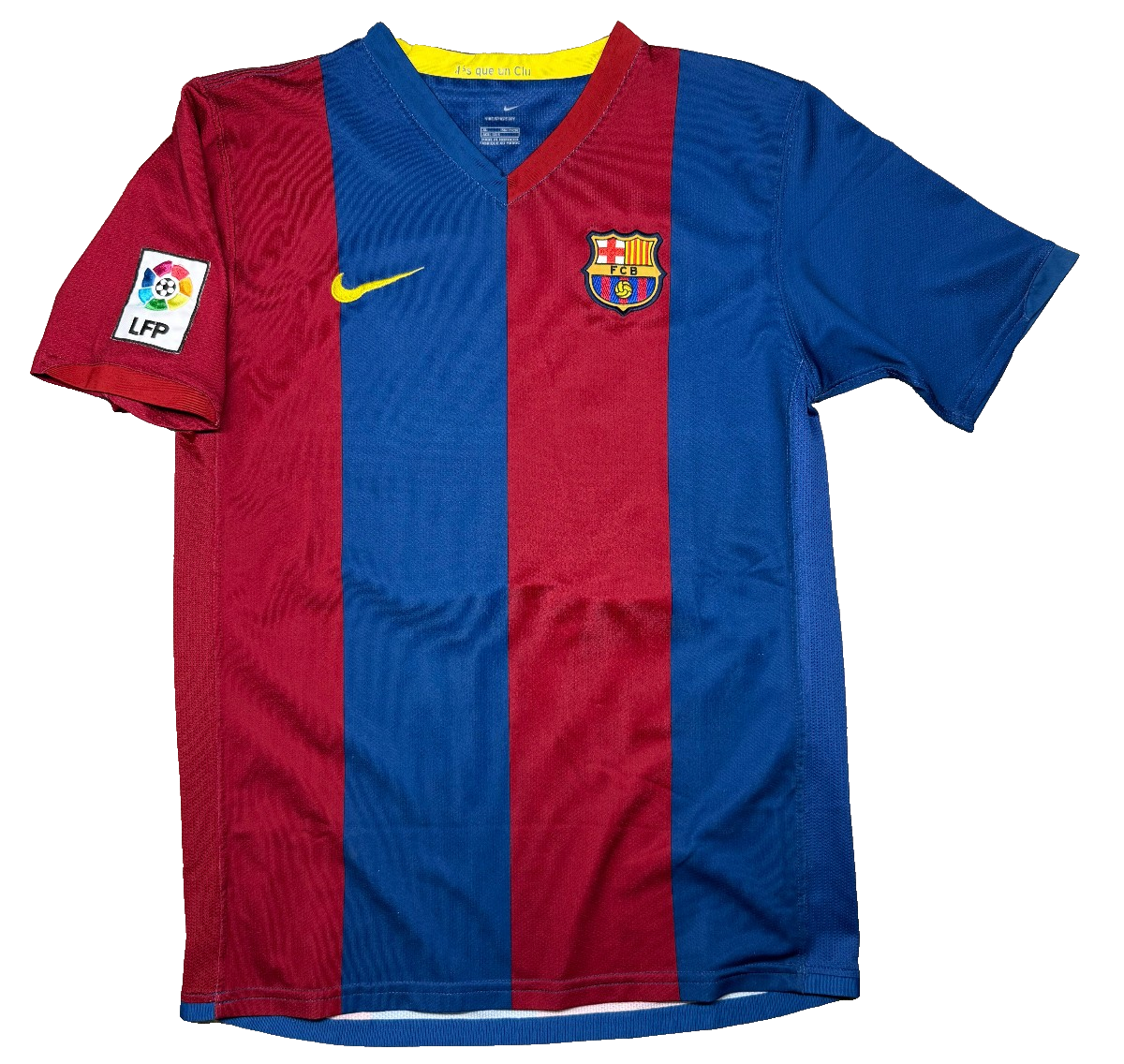 maglia calcio RONALDINHO barcellona home Barca NIKE 2006 2007 shirt camiseta