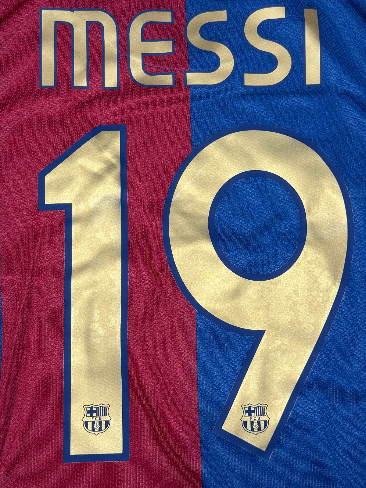 maglia calcio vintage MESSI barcellona home Barca NIKE 2006 2007 shirt camiseta
