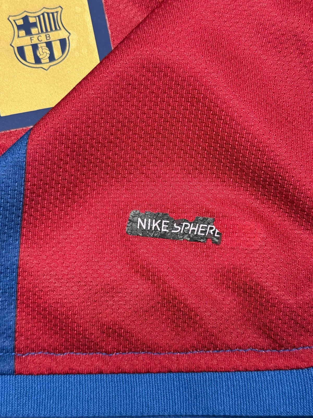 maglia calcio vintage MESSI barcellona home Barca NIKE 2006 2007 shirt camiseta