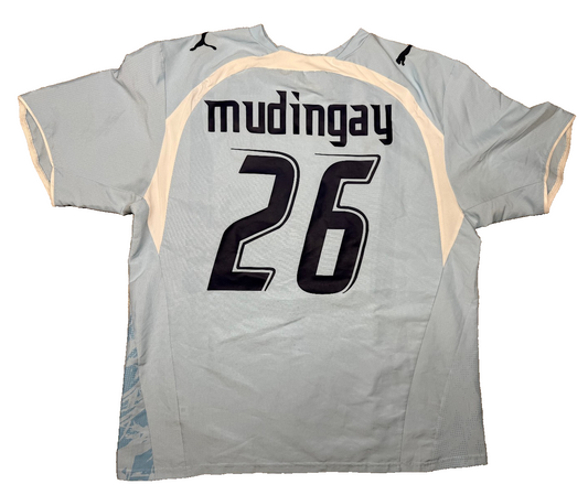 maglia calcio vintage Lazio Mudingayi 2005 2006 Serie A Puma