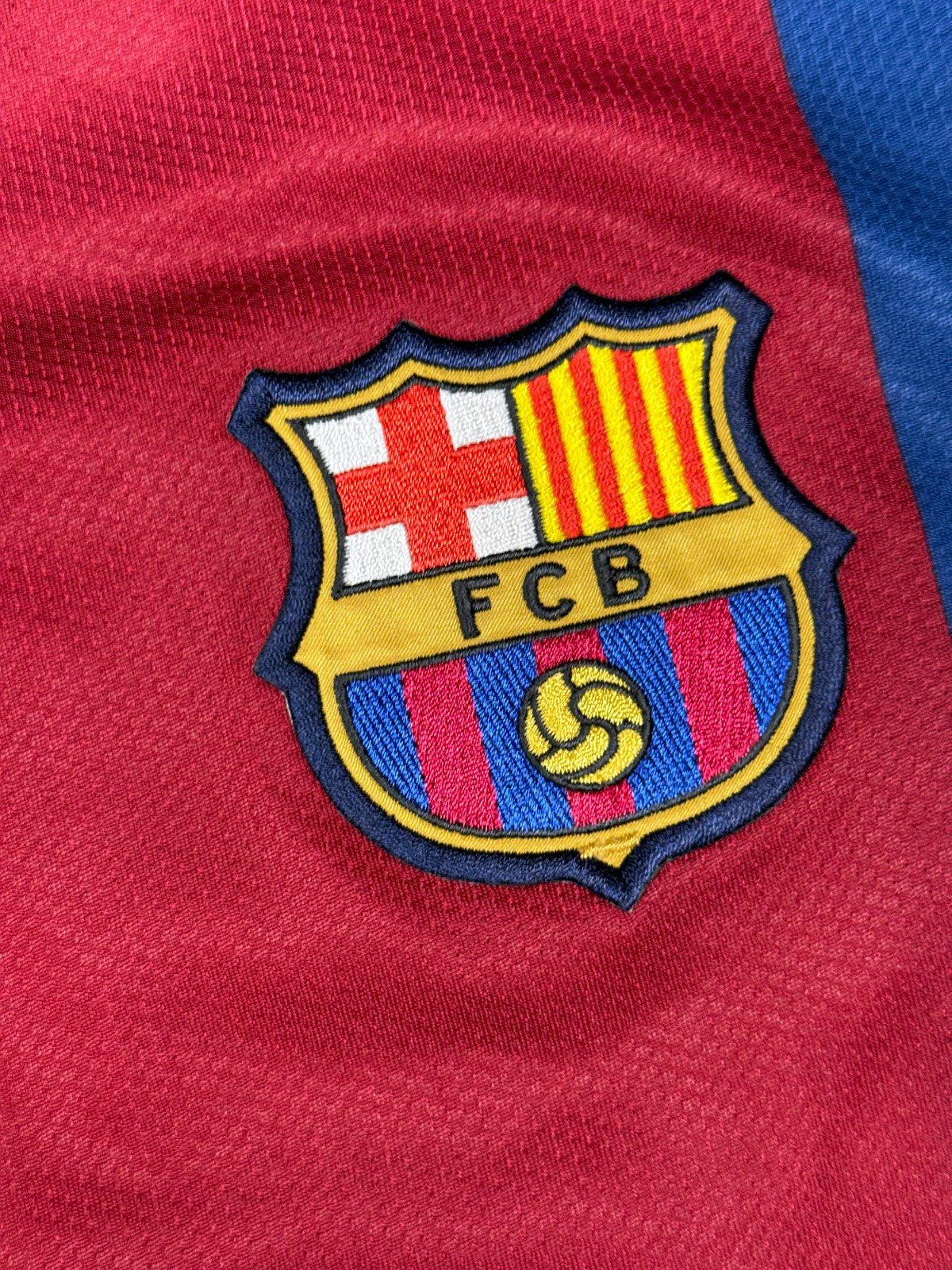 maglia calcio vintage MESSI barcellona home Barca NIKE 2006 2007 shirt camiseta