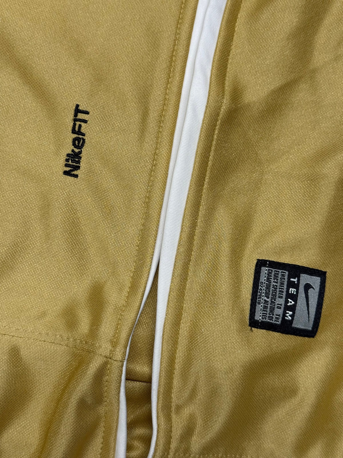 maglia calcio vintage Juventus Del Piero Champions League 2008 away oro XXL