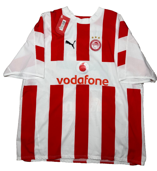 maglia calcio vintage Olimpiakos MITROGLU PUMA 2006 2007 Vodafone XXL home