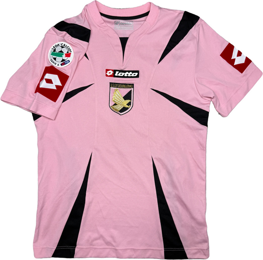 maglia calcio vintage Palermo CAVANI 2006 2007 Lotto Betshop XL home