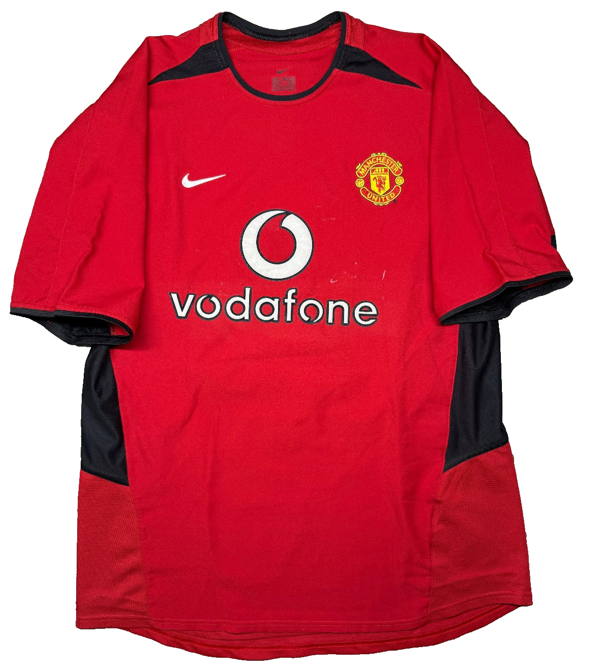 maglia calcio Cristiano Ronaldo manchester united 2002 2003 Vodafone CR7 M