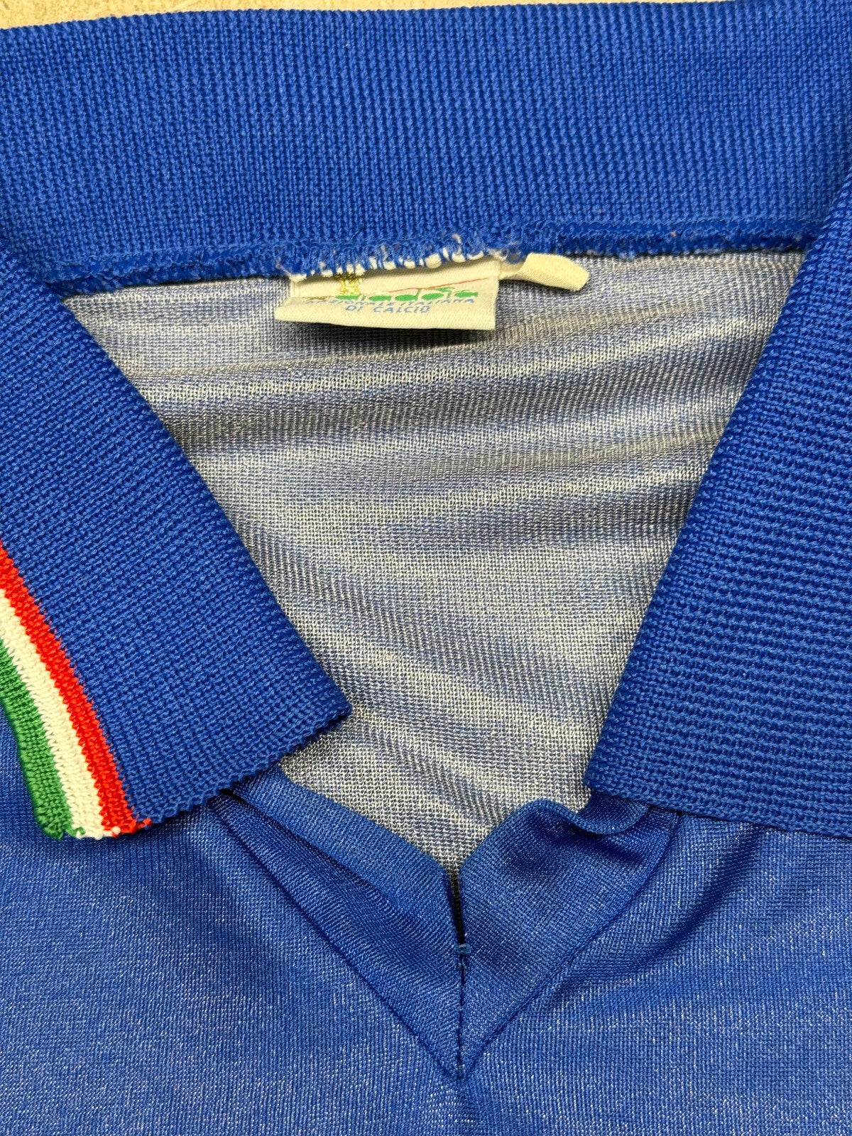 maglia calcio vintage Totò SCHILLACI #19 Diadora Italia 1990 World Cup Italy L