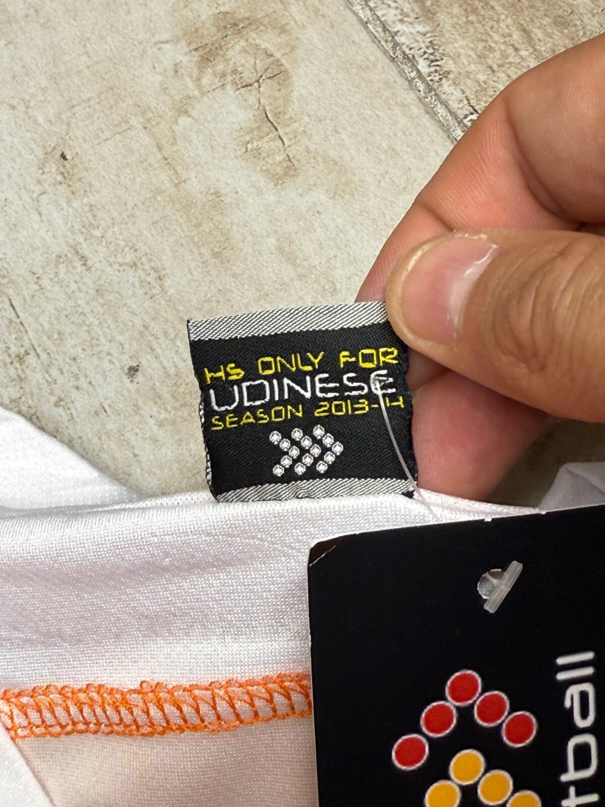 Maglia calcio vintage UDINESE HS Di Natale 2013 2014 DACIA Upim Shirt Jersey