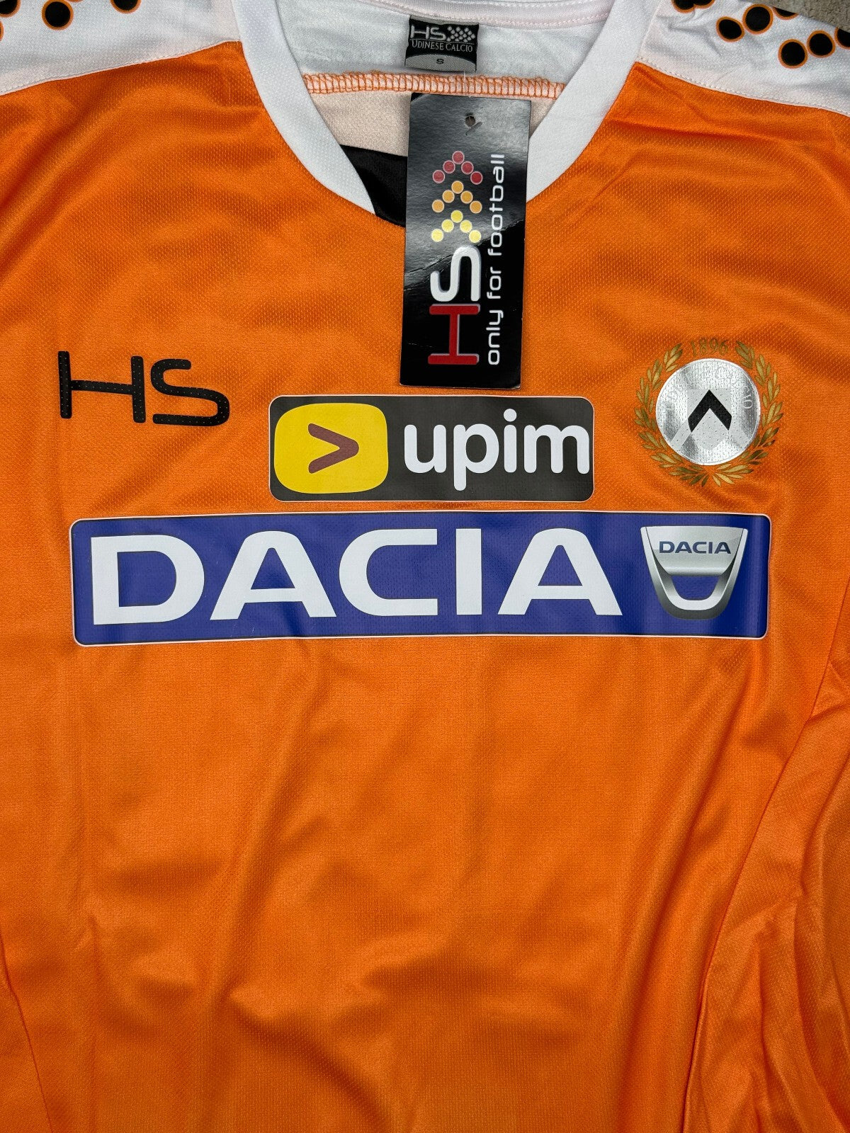 Maglia calcio vintage UDINESE HS Di Natale 2013 2014 DACIA Upim Shirt Jersey