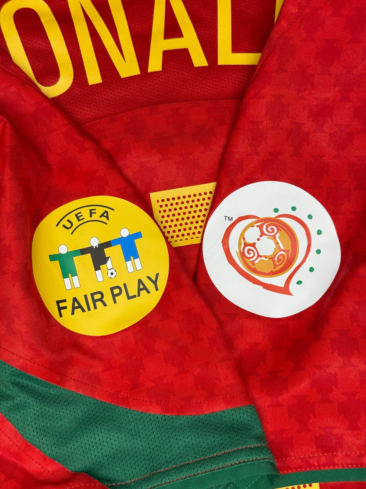 maglia calcio vintage Nike Portugal FINAL Ronaldo EURO 2004 PLAYER VERSION XL