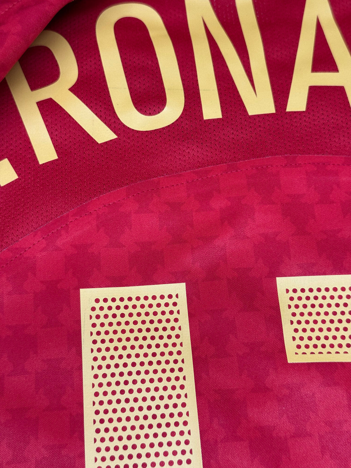 maglia calcio vintage Nike Portugal FINAL Ronaldo EURO 2004 PLAYER VERSION XL