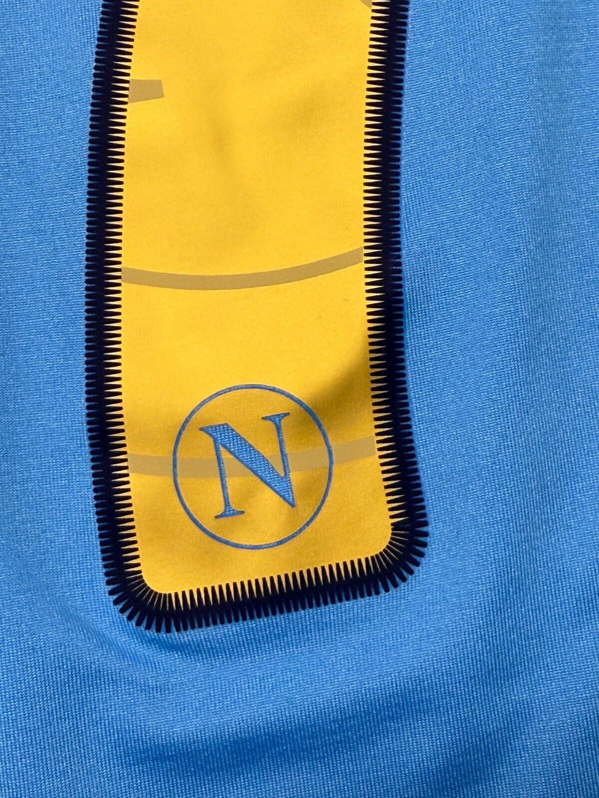 maglia calcio vintage Napoli CAVANI UEFA Champions 2011 2012 shirt Macron M Lete